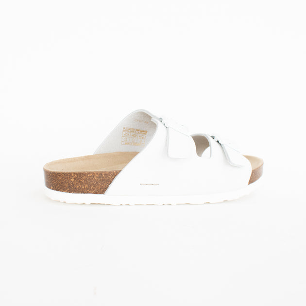 Josef Seibel Hermine 01 – Sandalo Con Fibbia In Pelle, Larghezza G, Suola AGO, Colore Nero
