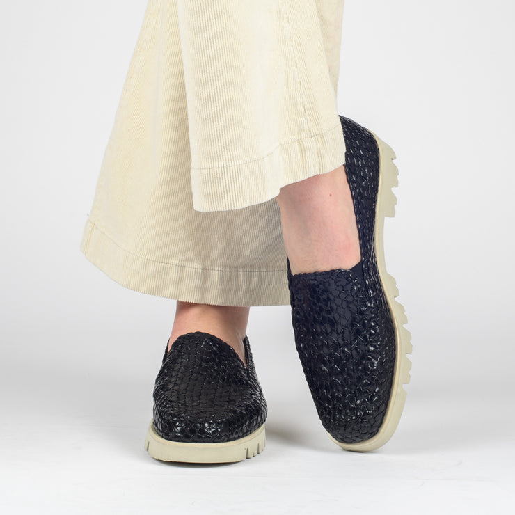 Sioux Cortizia Black Model Shot front. Size 12 womens shoes