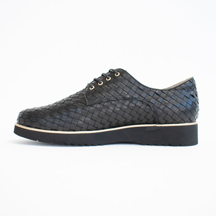 Gelato Addiction Black Weave Shoes inside. Size 45 womens shoes
