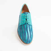 Bresley Addiction Turquoise Stripe Shoes top. Size 46 womens shoes