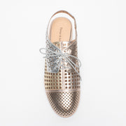 DJ Addy Metallic Shoe top. Size 42 womens shoes