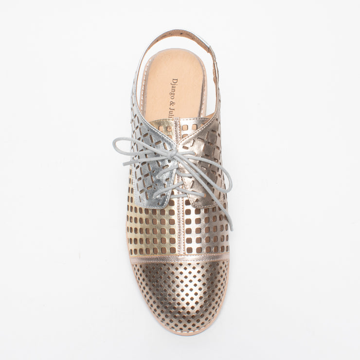 DJ Addy Metallic Shoe top. Size 42 womens shoes