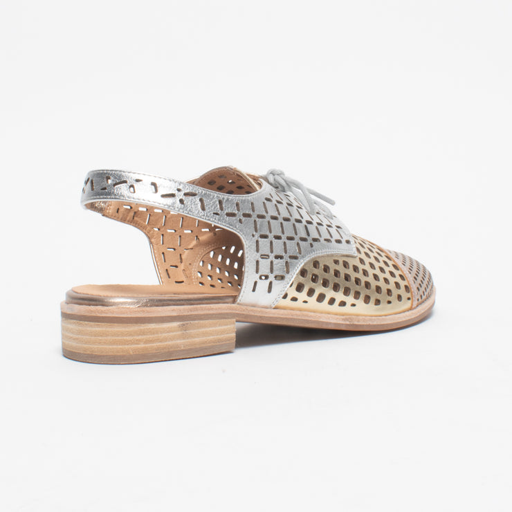 DJ Addy Metallic Shoe back. Size 44 womens shoes