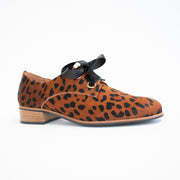 Bresley Admin Cognac Leopard Shoes front. Size 43 womens shoes