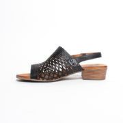 Cabello Alaca Black Sandal inside. Size 42 womens shoes