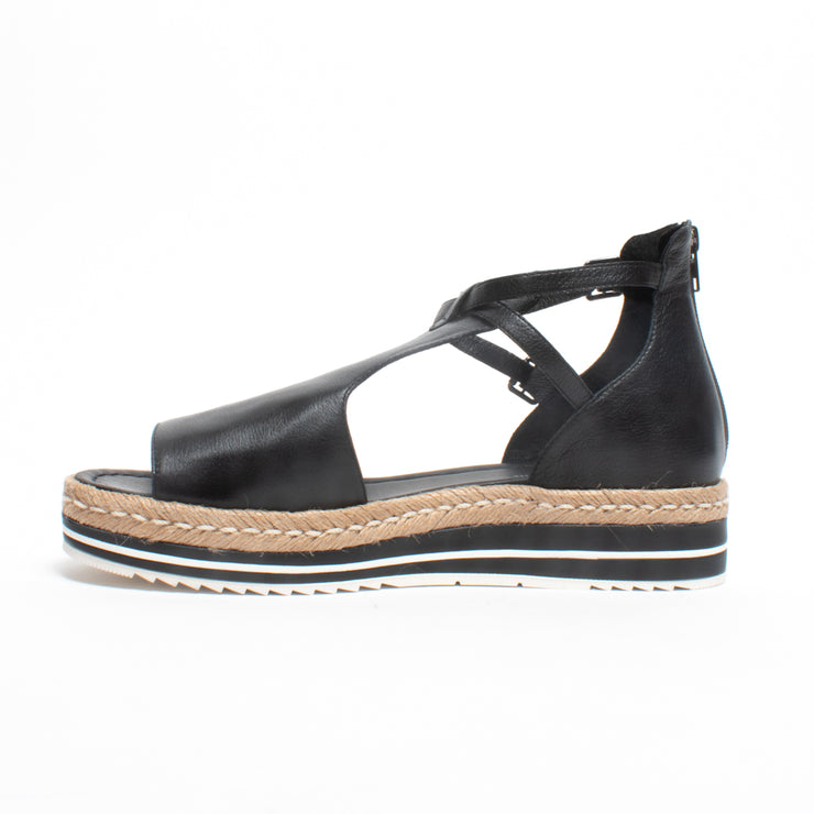 Django and Juliette Alexys Black Sandal inside. Size 45 womens shoes