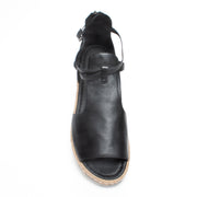 Django and Juliette Alexys Black Sandal top. Size 42 womens shoes