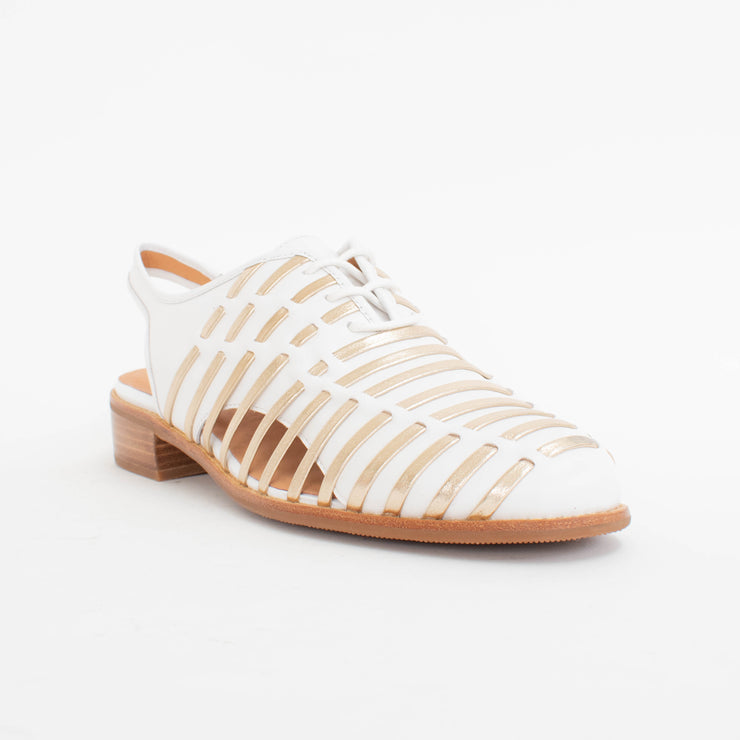 Bresley Alien White Gold Shoes front. Size 43 womens shoes