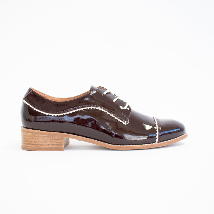 Bresley Alpopo Bordo Bone Shoes side. Size 42 womens shoes