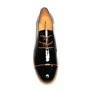 Bresley Alpopo Black Patent Shoe top. Size 46 womens shoes