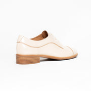 Bresley Alpopo Nude Patent Shoe back. Size 44 womens shoes