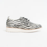 Gelato Alumni Zebra Print Shoes side. Size 42 womens shoes
