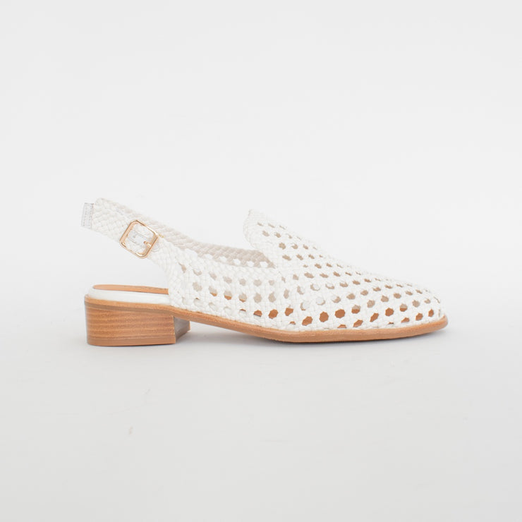 Bresley Apin White Shoes side. Size 42 womens shoes