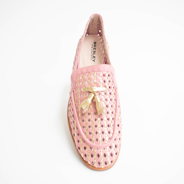 Bresley Apples Salmon Gilt Shoes top. Size 46 womens shoes