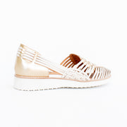 Gelato Apron Bone Gold Shoes back. Size 44 womens shoes
