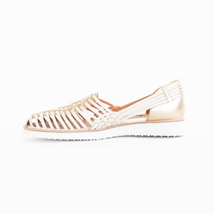 Gelato Apron Bone Gold Shoes inside. Size 45 womens shoes