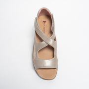 Pure Comfort Arabel Platino Sandal top. Size 46 womens shoes