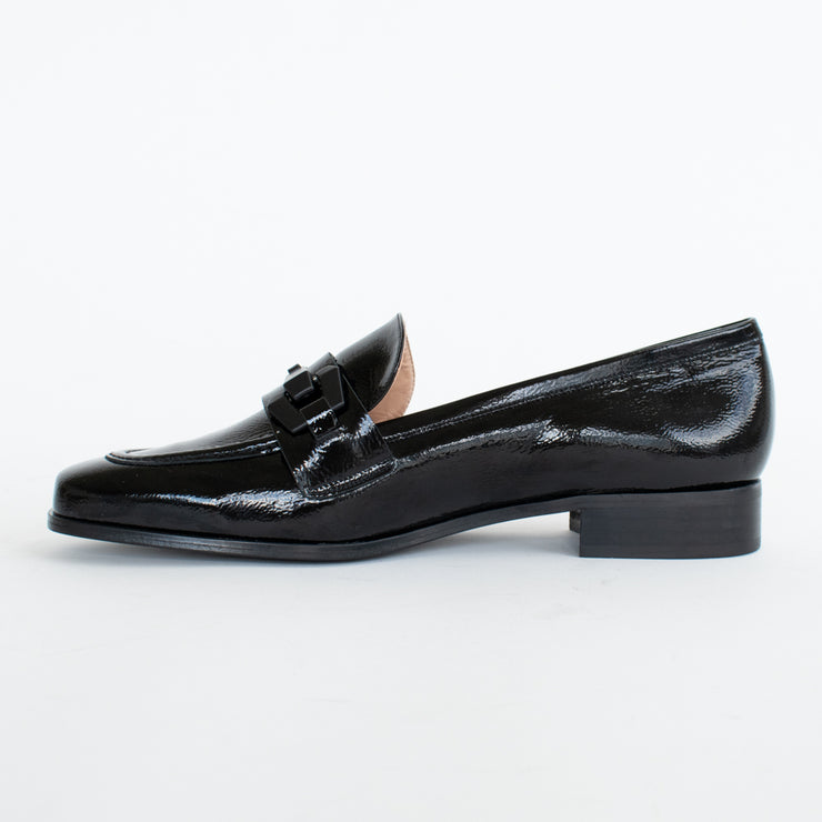 Dansi Aragon Black Patent Loafers inside. Size 45 womens shoes