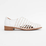 Bresley Arco White Bone Shoes side. Size 42 womens shoes
