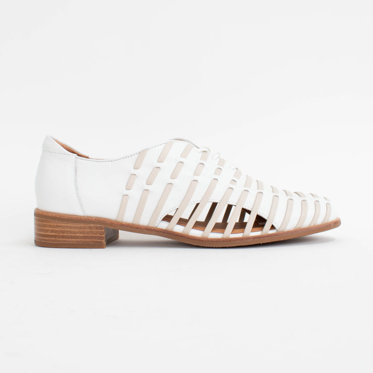 Bresley Arco White Bone Shoes side. Size 42 womens shoes
