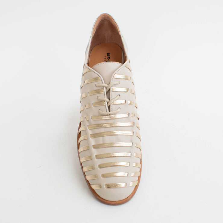 Bresley Arco Bone Gold Shoes top. Size 46 womens shoes