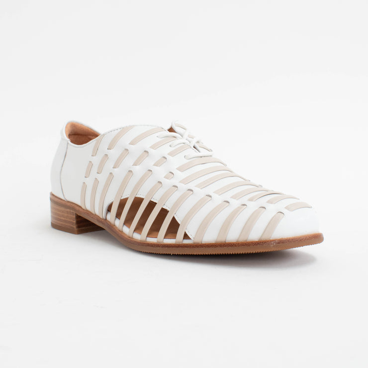 Bresley Arco White Bone Shoes front. Size 43 womens shoes