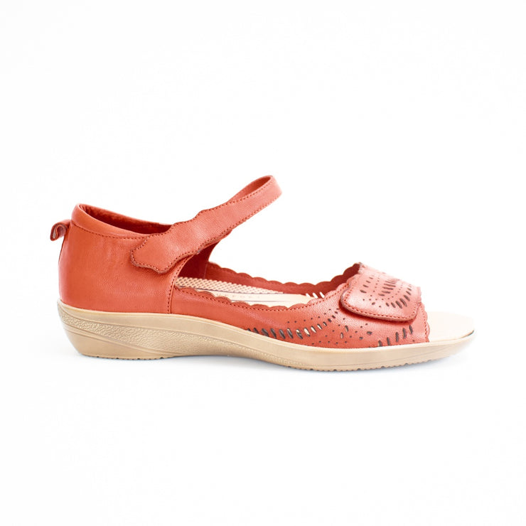 Pure Comfort Art Coral Sandals side. Size 42 womens shoes