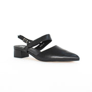 Minx Astrid Black Shoe Black front. Size 43 womens shoes