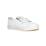 Ziera Audrey White Silver Sneakers front. Size 43 womens sneakers