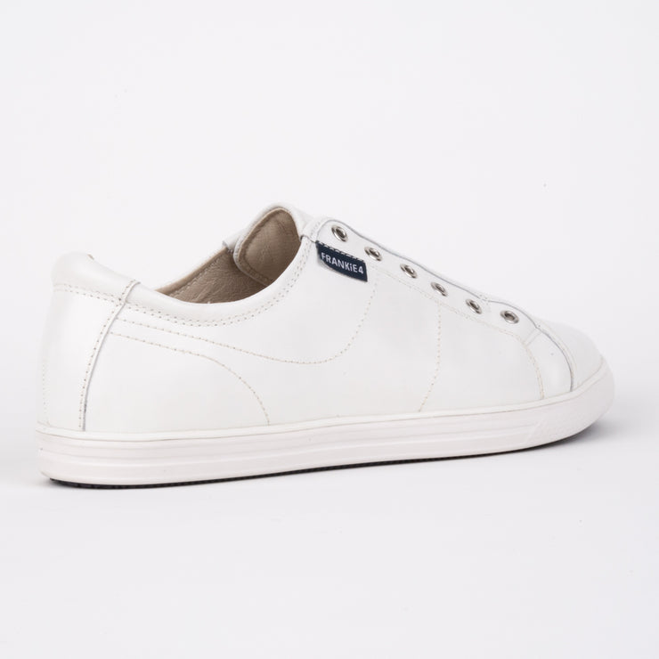 Frankie4 Nat II White Sneakers back. Size 10 womens shoes