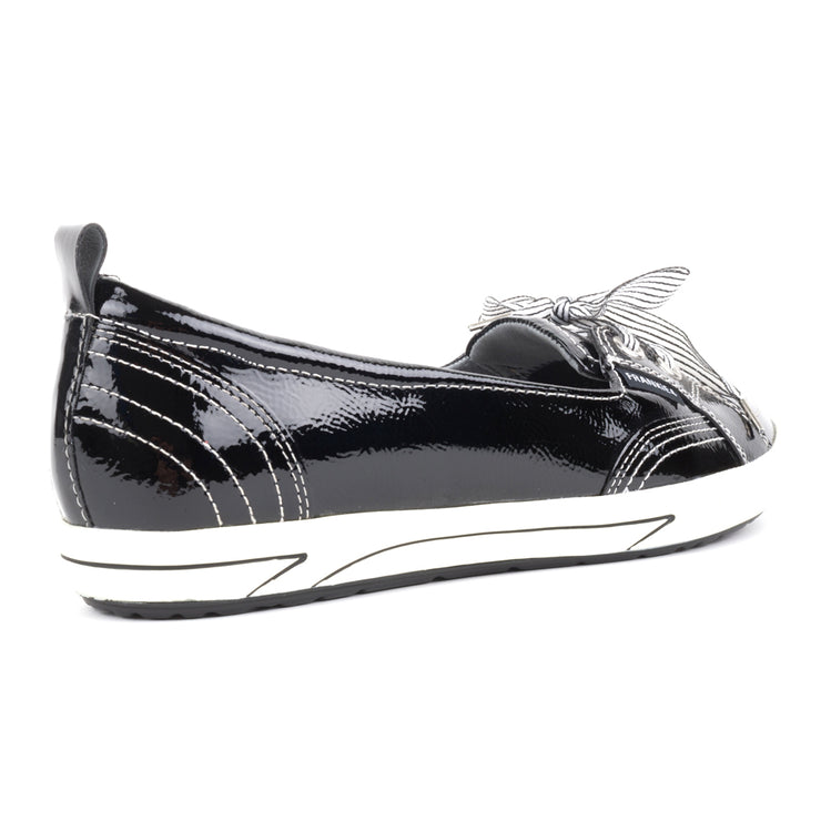 Frankie4 Sophie Black Patent Model Shot back. Size 13 womens shoes