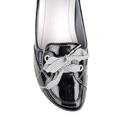 Frankie4 Sophie Black Patent Model Shot toe. Size 10 womens shoes