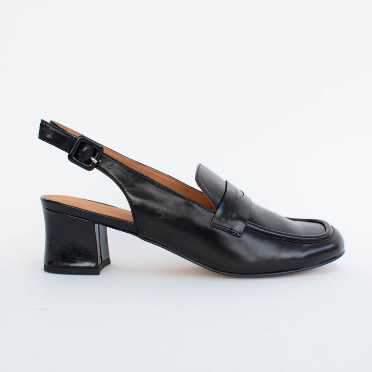 Bresley Azziz Black Shoes side. Size 42 womens shoes