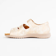 Ziera Bardot XW Smudge Metal Sandals inside. Sze 45 womens shoes