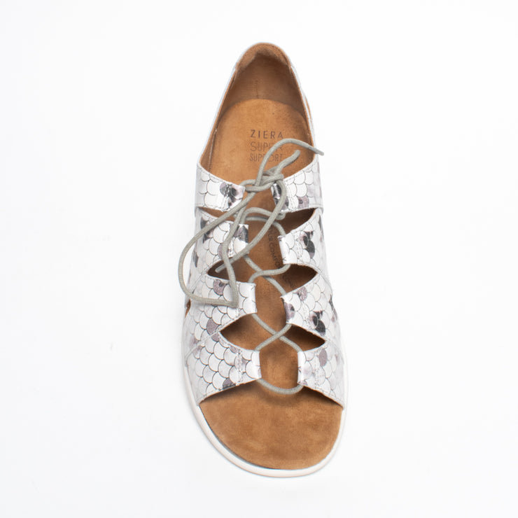 Ziera Barnett Misty Bubbles Sandal top. Size 42 womens shoes