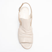 Django and Juliette Ballarat Vanilla Camel Sandal top. Size 42 womens shoes