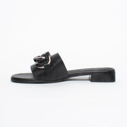 Tamara London Benny Black Reptile Sandal inside. Size 45 womens shoes