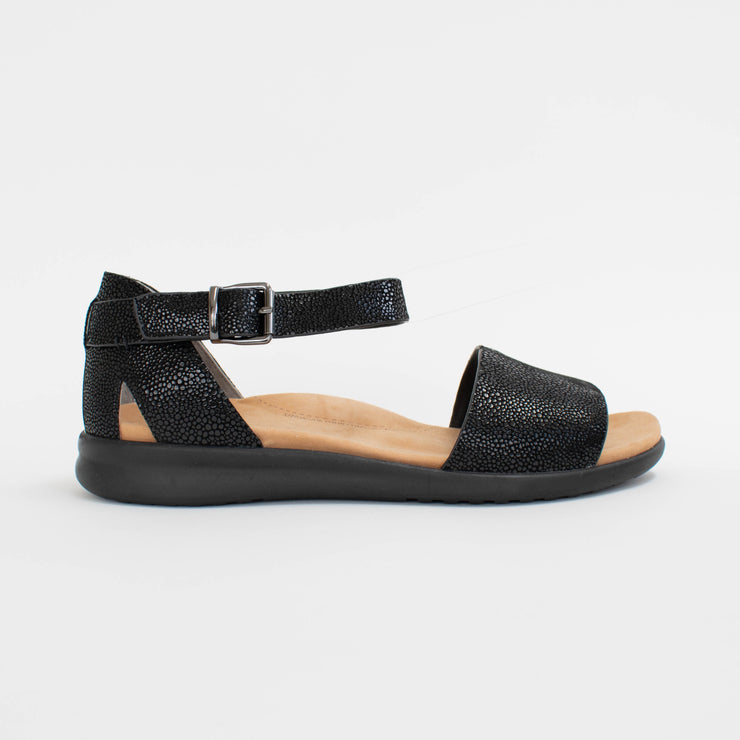 Ziera Bardot XW Smudge Metal Sandals side. Sze 42 womens shoes