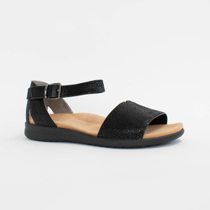 Ziera Bardot XW Smudge Metal Sandals front. Sze 43 womens shoes