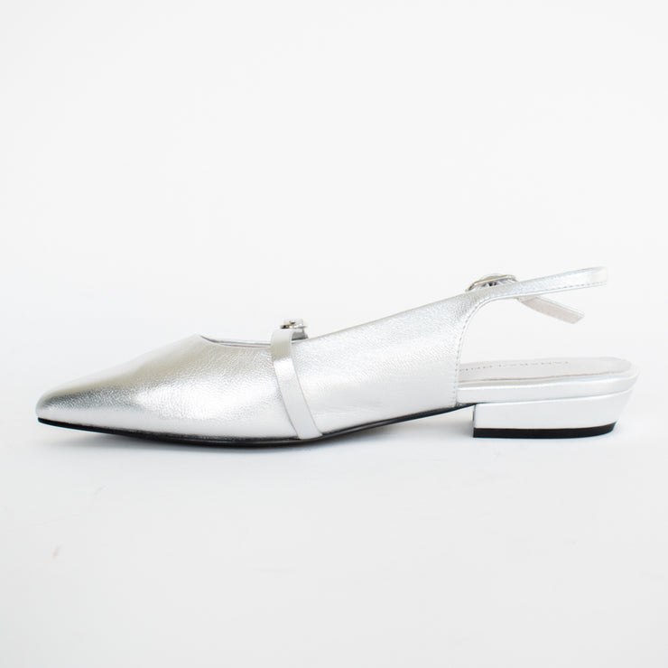 Tamara London Bias Silver Shoe inside. Size 45 womens shoes