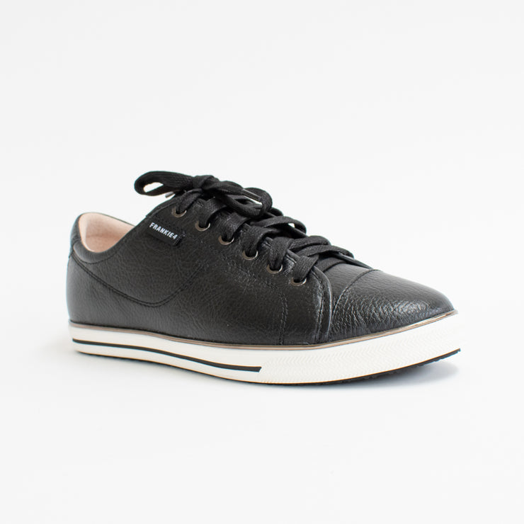 Frankie4 Nat III Black White Sneakers front. Size 11 womens shoes