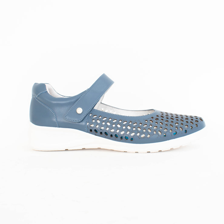 Klouds Blissed Denim Shoes side. Size 42 womens shoes