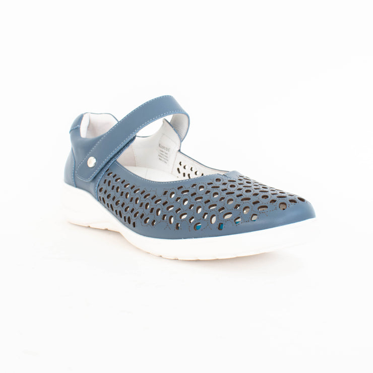 Klouds Blissed Denim Shoes front. Size 43 womens shoes