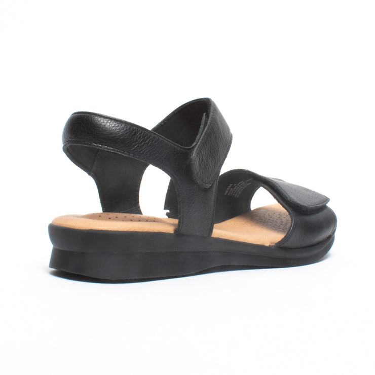 Hush Puppies Nessa Black Sandal back. Size 12 womens shoes