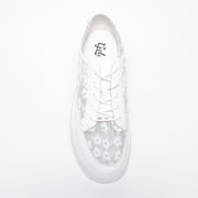 Gelato Boss White Pearl Sneaker top. Size 46 womens shoes
