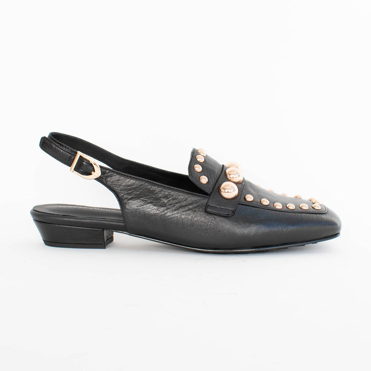 Tamara London Breann Black Shoes side. Size 42 womens shoes