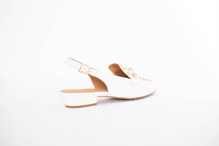 Tamara London Breann Marshmallow Shoes back. Size 44 womens shoes