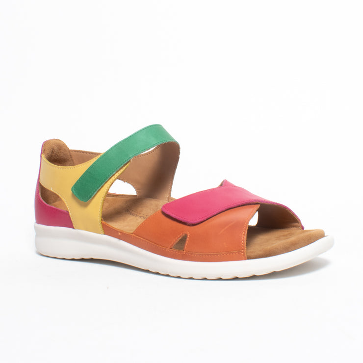 Ziera Bronn Bright Multi Sandal front. Size 43 womens shoes