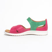 Ziera Bronn Bright Multi Sandal inside. Size 45 womens shoes
