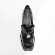 Tamara London Burdy Black Patent Shoe top. Size 42 womens shoes